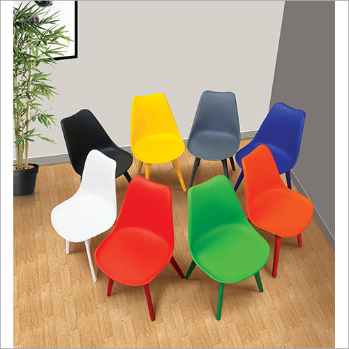 Colorful Plastic Cafeteria Chair