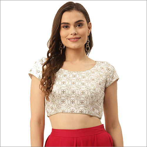 Georgette Half Sleeve Blouse