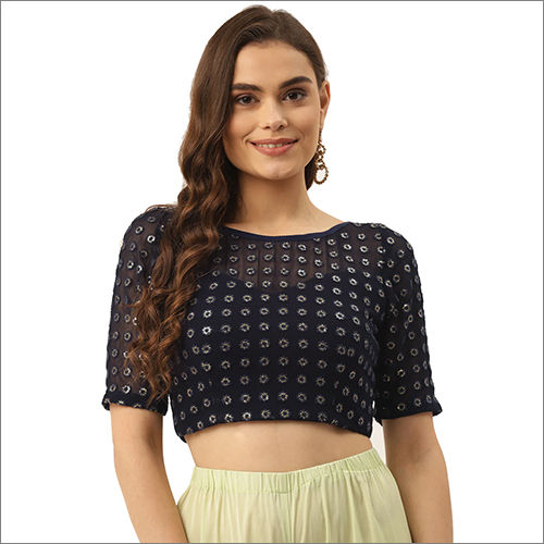 Ladies Stylish Half Sleeve Blouse