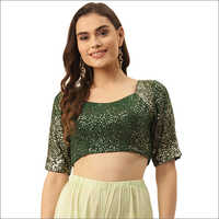 Georgette Sleeveless Blouse at Affordable Price, Georgette