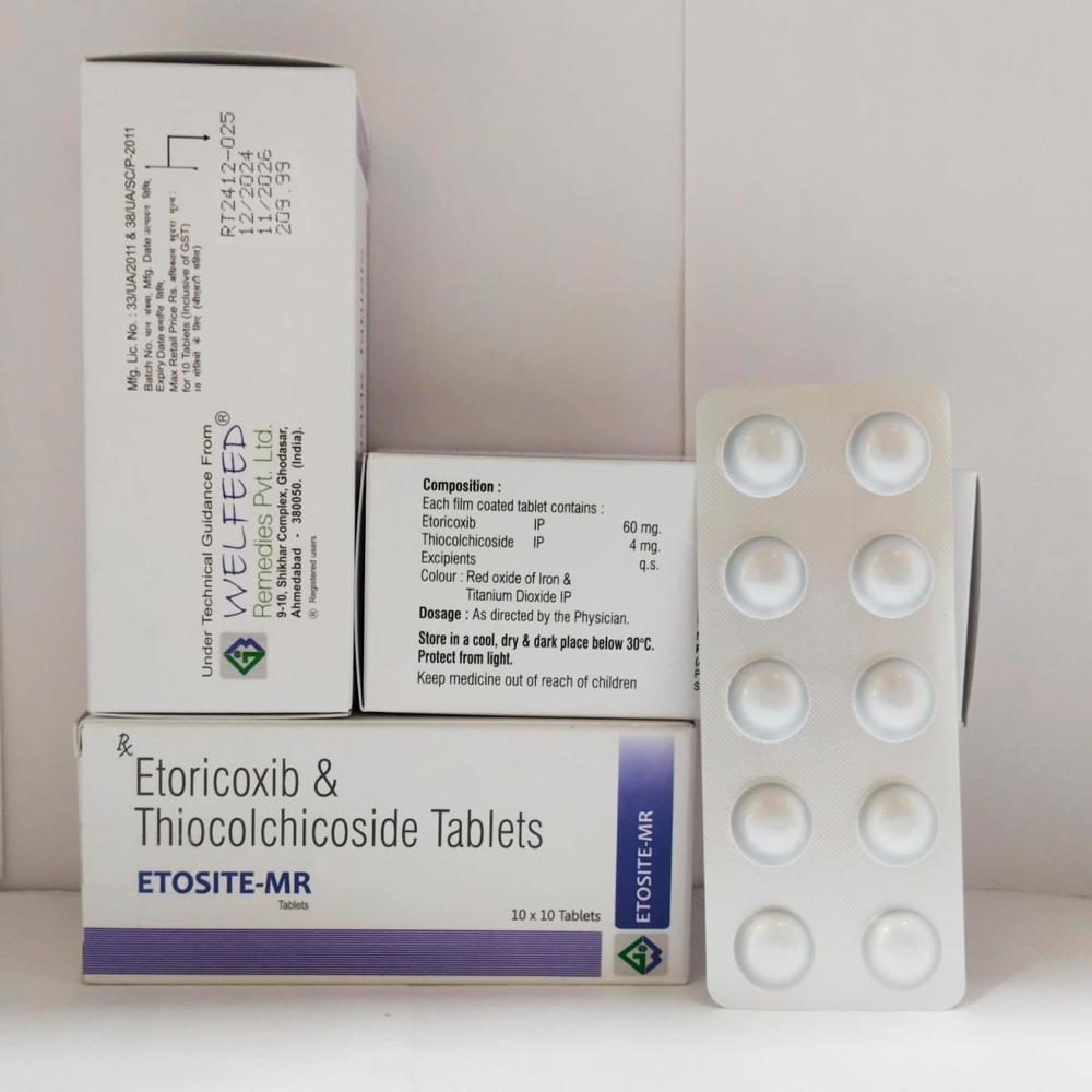 Etoricoxib  With Thiocolchicoside Tablets General Medicines