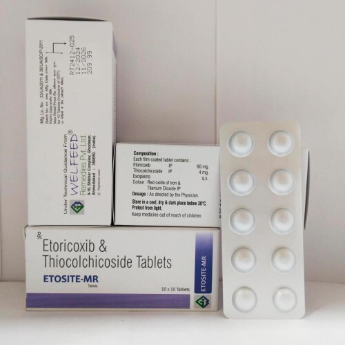 थियोकोलचिकोसाइड टैबलेट के साथ ETORICOXIB सामान्य दवाएं