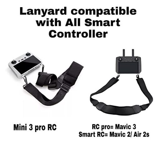 Neck Strap Compatible with DJI Mini 3 Pro Smart Controller Adjustable Lanyard Accessories