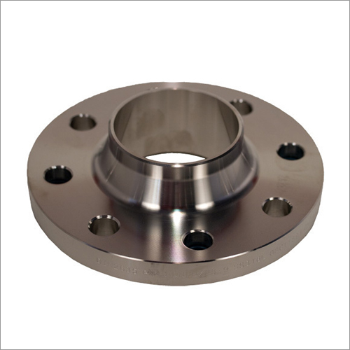Silver Stainless Steel Weld Neck Flange