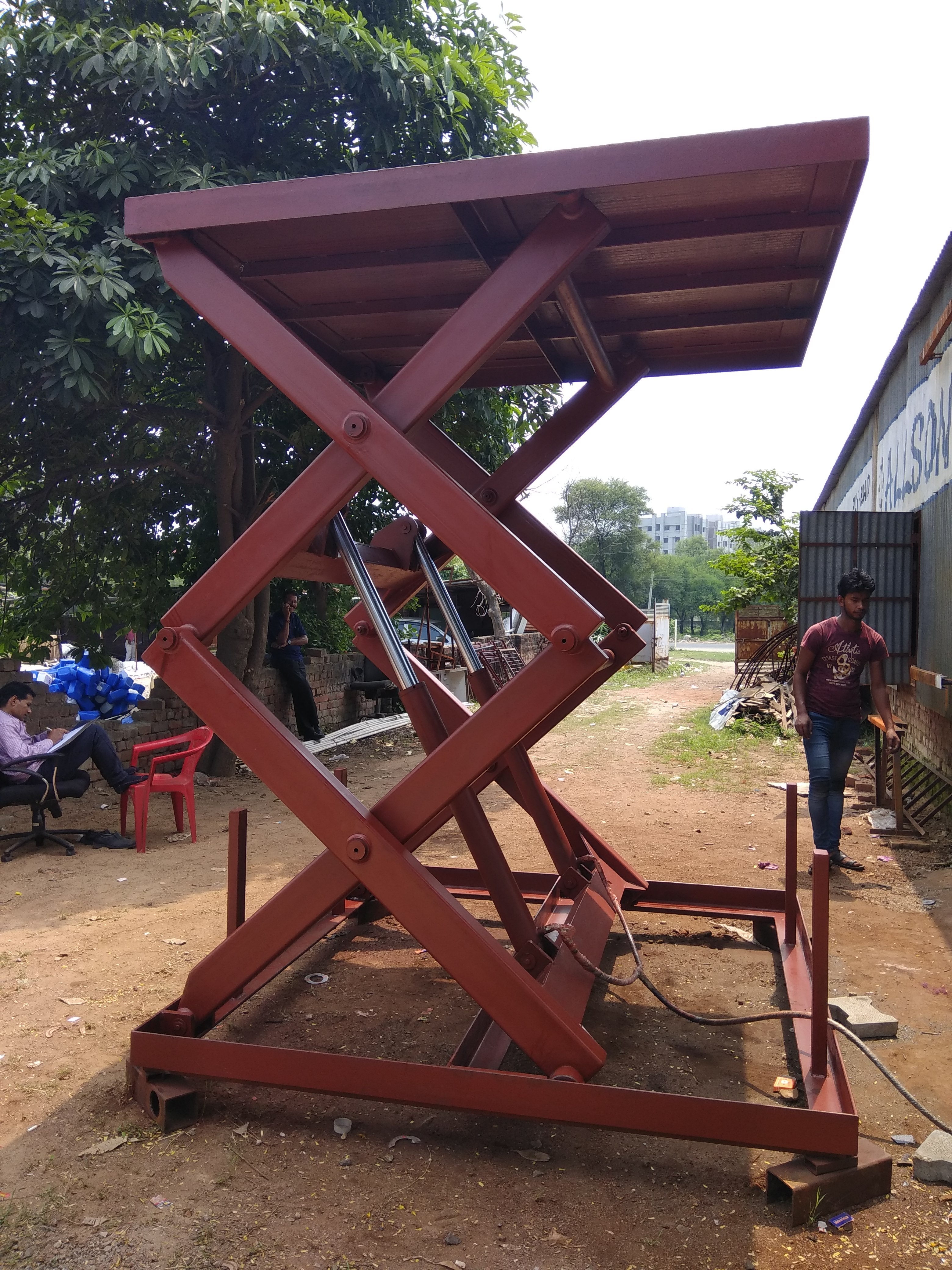 Hydraulic Scissor table