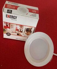 Led Down Light - 7 Watt, Input Voltage 90-300v, Power Factor 0.99 | Cool White Light For Household Applications, >15% Thd