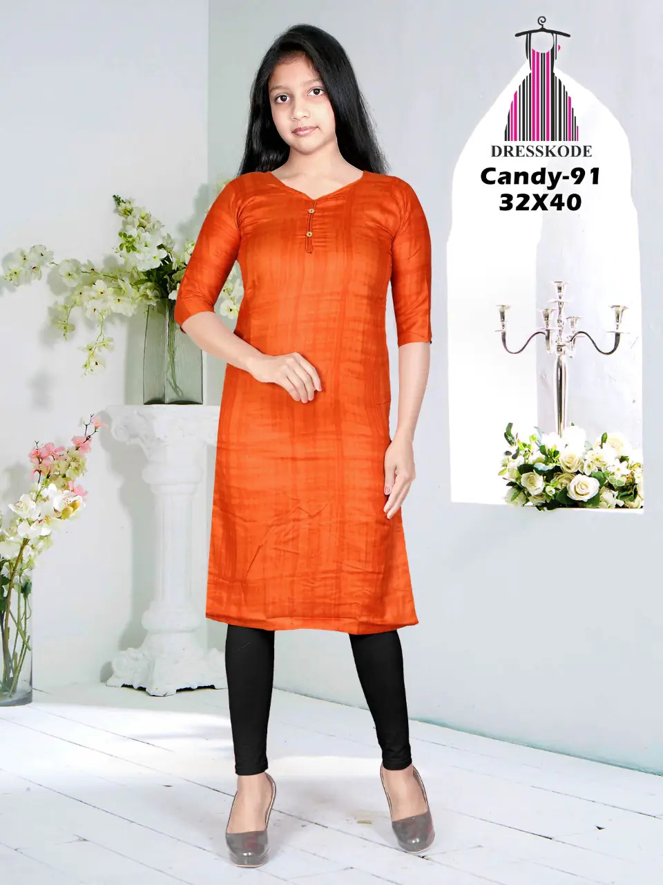 children Kurti Candy
