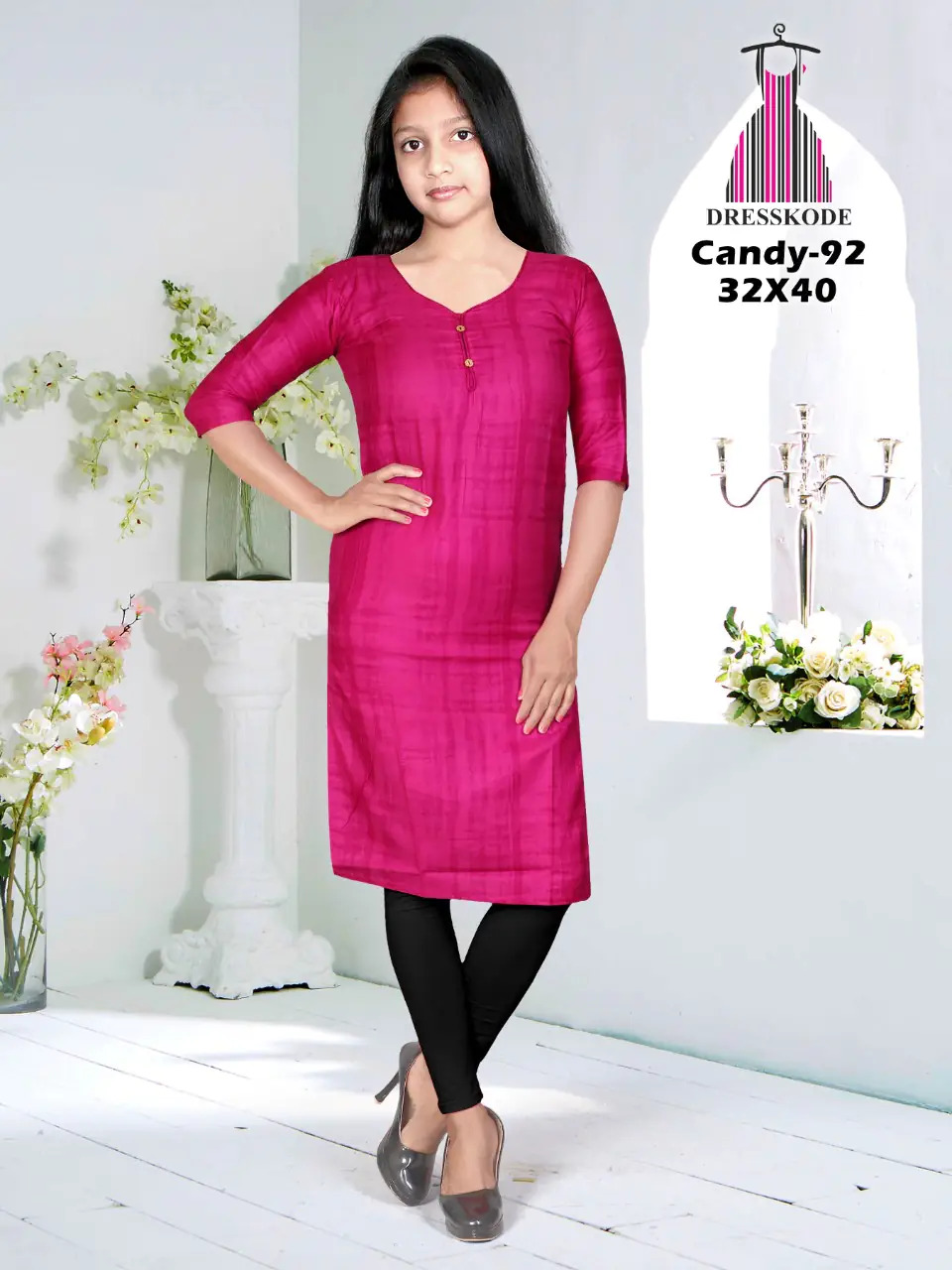 children Kurti Candy