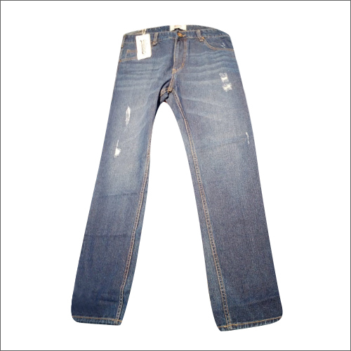 Mens Plain Denim Jeans