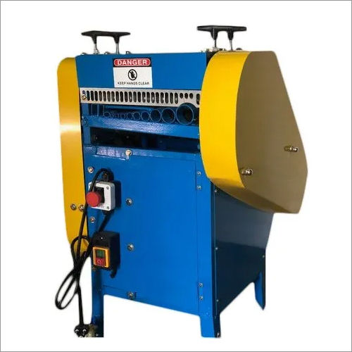 Blue Rm-1 Automatic Scrap Cable Wire Stripping Machine