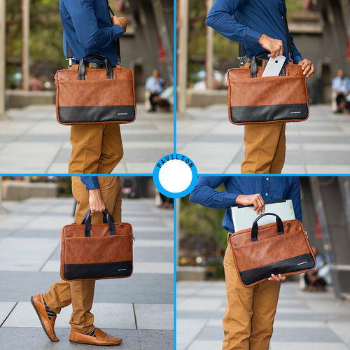 Lightweight laptop store messenger bag