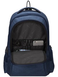 29 litres Blue Durable Linen Polyester Office Laptop Bag