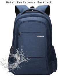 29 litres Blue Durable Linen Polyester Office Laptop Bag