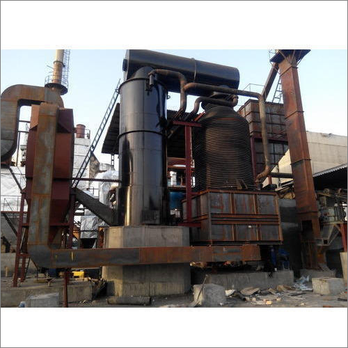 Vertical Four Pass Thermic Fluid Heater