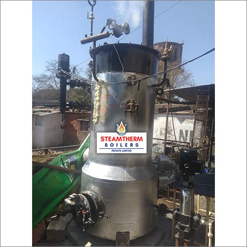 Vertical Wood Fired Steam Boiler Capacity: 400 Kg/hr