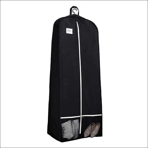 Gown Garment Black Bag - Material: Canvas