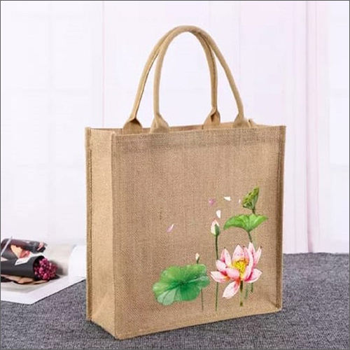 Jute Fancy Lunch Bags