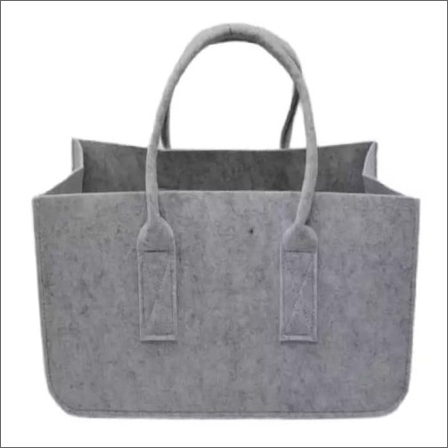 Jute Grey Hand Bags Size: Different Available