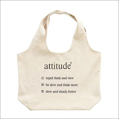 White Cotton Hand Bags