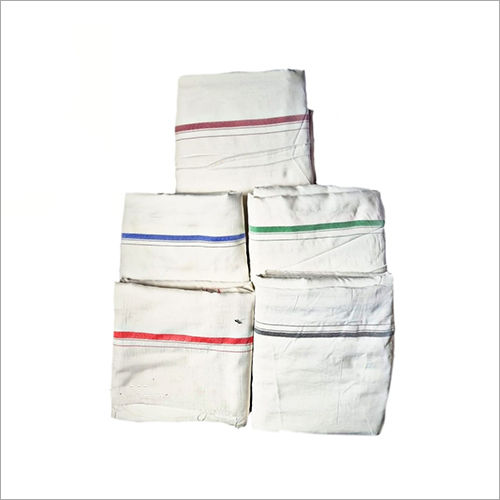 White Cotton Dhoti 8 Meters