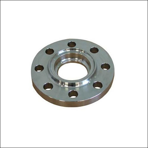Silver Stainless Steel Flange