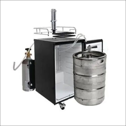 Silver Industrial Beer Kegerators