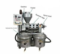 Sesame Oil Extraction Machine - Metal & Stainless Steel, 1410x1280x1700 Mm Dimensions, 650 Kg Weight, 2000v, 0.75 Kw Power, Automatic Grade, Computerized, Cold & Hot Pressing, 1400 To 3000 Production Capacity, Two Years Warranty For Motor