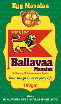 Orange Egg Curry Masala