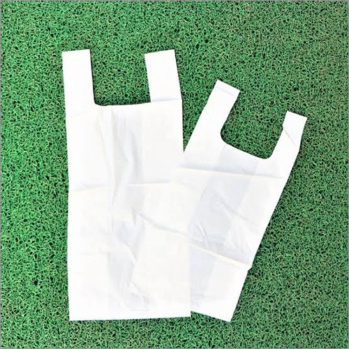 Semi Transparent Biodegradable Carry Bag