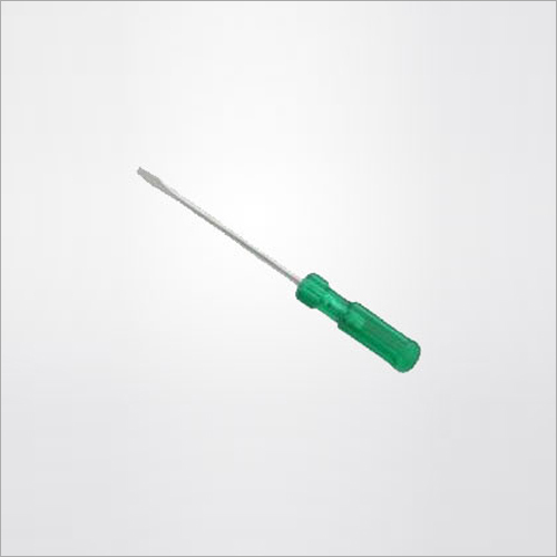 Ajay 6X200 Mm Flat Tip Screwdriver Size: Different Available
