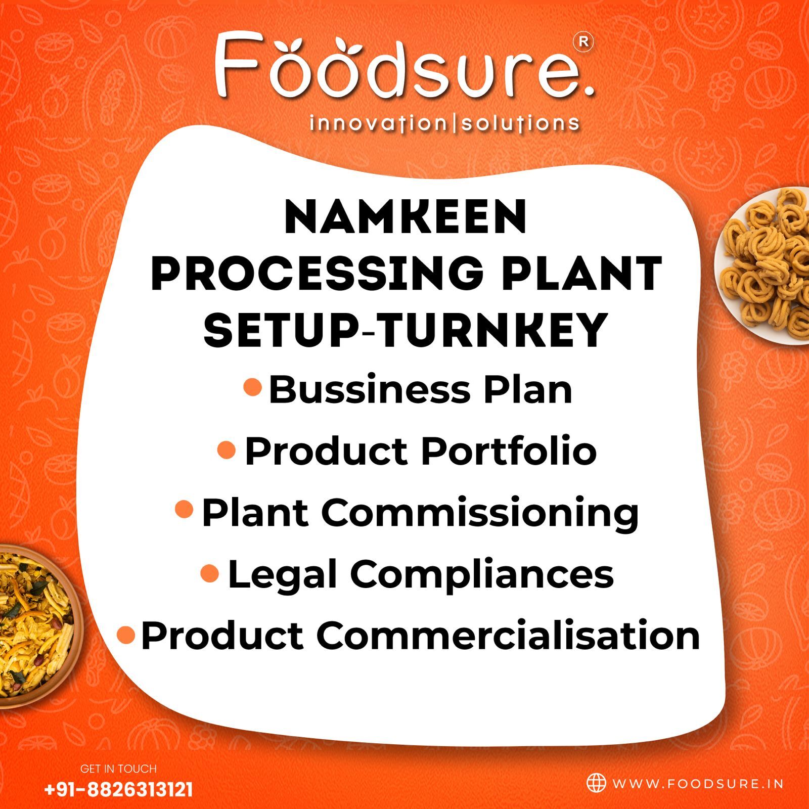 Namkeen Plant Setup