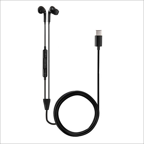 M19 Stereo In-Ear Wired Earphone With Mic - Color: Black