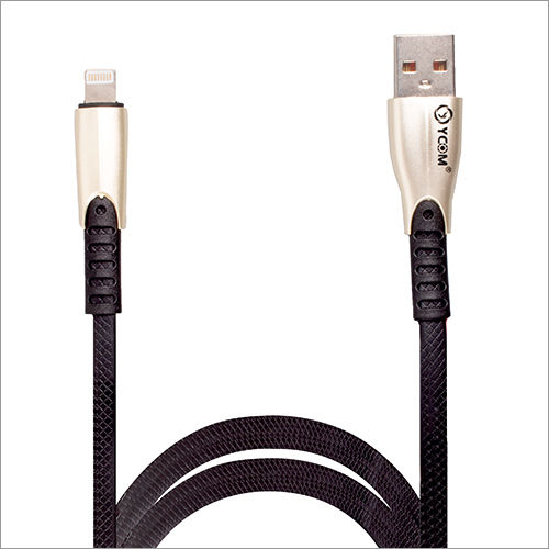 Nylon Braided Usb Charging Cable - Color: Black