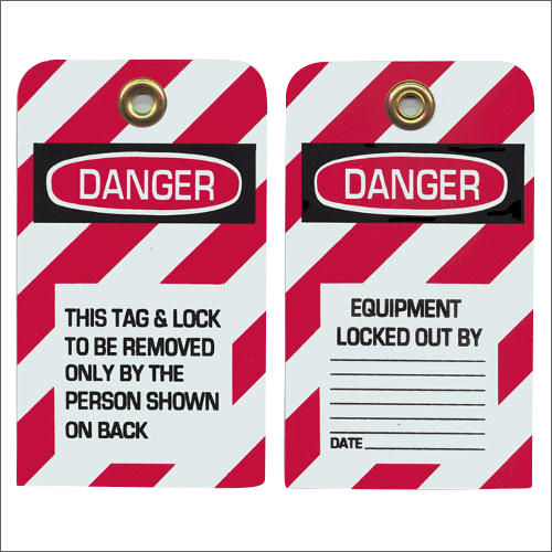 Red Lockout And Tagout Equipment