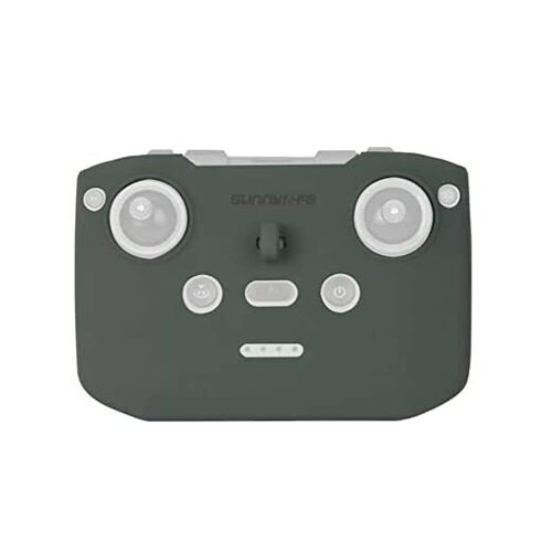 Silicone Protective Cover with Lanyard Strap Remote Controller Protective Sleeve for Mavic 3/Air 2S/Mini 2/Mavic Air 2(Green)