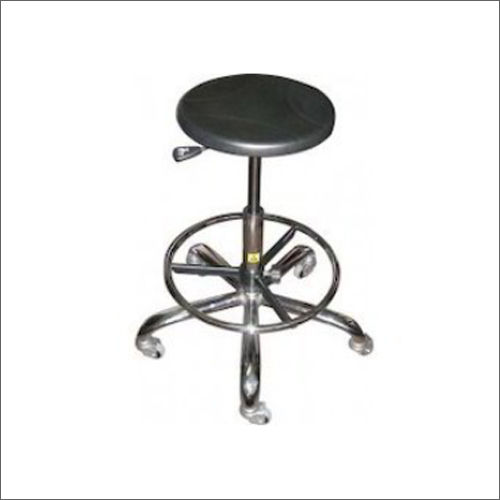 Chrome Base ESD Stool