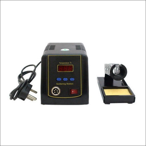 Soldering Station - Industrial Use, Matte Black Finish | Precision Heating, Durable Design