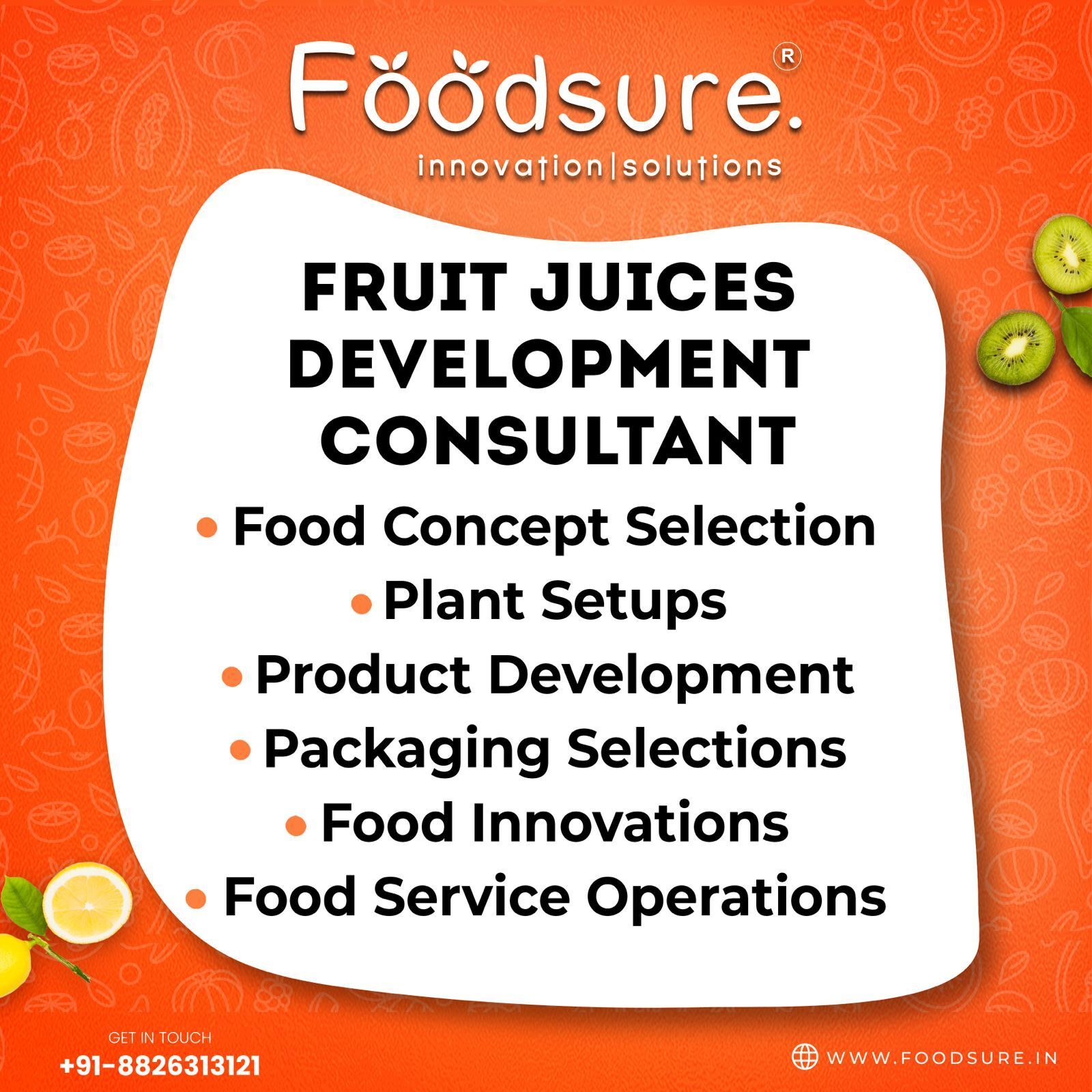 Fruit Juices Development Consultant