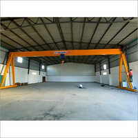 Single Girder Goliath Cranes Application: Construction