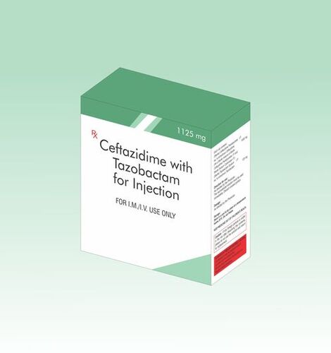 Powder Ceftazidime With Tazobactam 1125 Mg Injection In Third Party Manufacturing