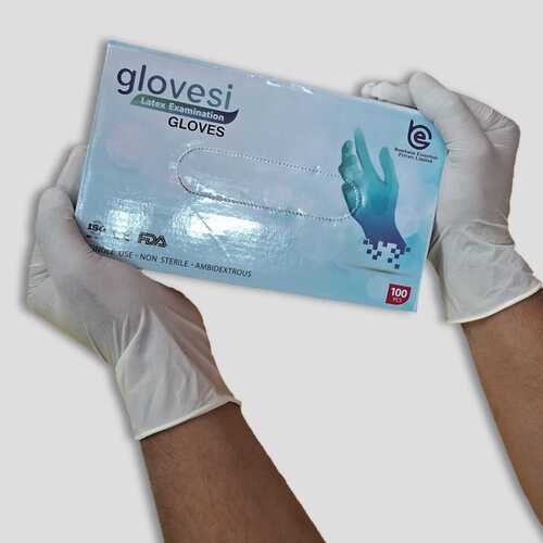 Latex Examination Powdered Gloves