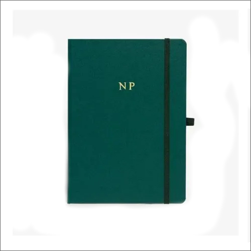 A5 Notebook - Imported PU Material, 192 Pages , Black Color | Ideal for Office Use, Versatile Size Options Available