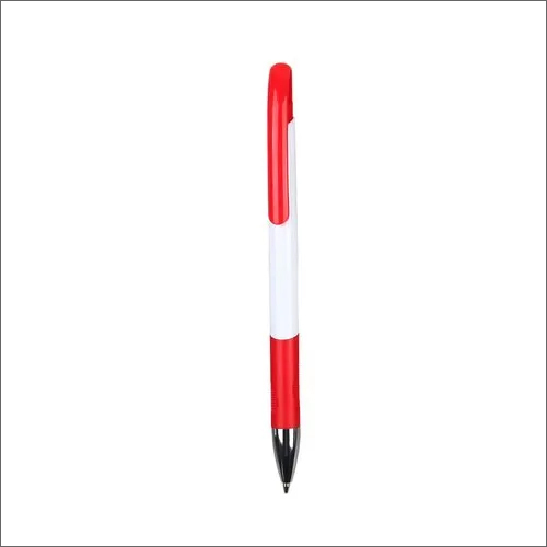 Corporate Plastic Customized Pen - Plastic Material, Cushion Grip Design, Blue Ink Color | Multicolor Writing Tool for Professional Use