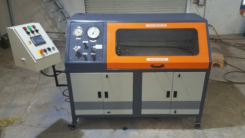 HOSE TESTING BENCH WITH PLC SYSTEM