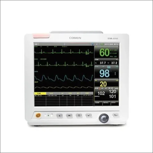 White Lcd Patient Monitor