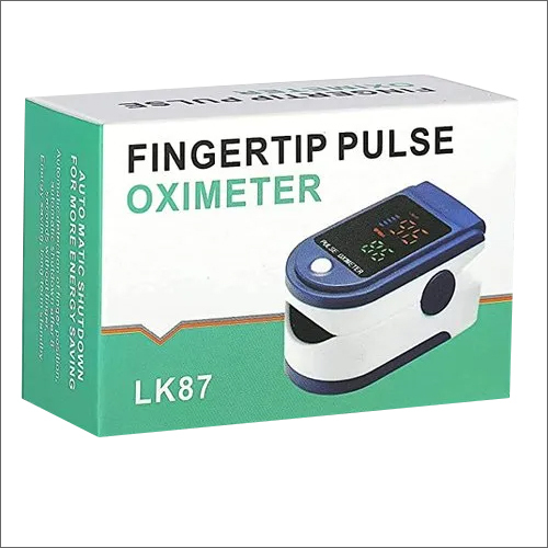 Fingertip Pulse Oximeter - Dual Color LED Display | Measures SpO2 + Pulse Rate Easy to Use Low Maintenance Hospital Quality