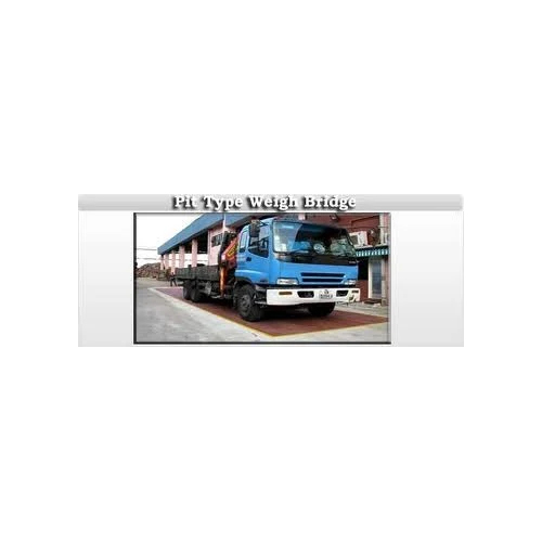 Pit Type Weighbridge - Color: Black