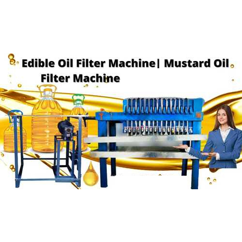 Oil Filter Press Machine - Automatic Grade: Semi-Automatic