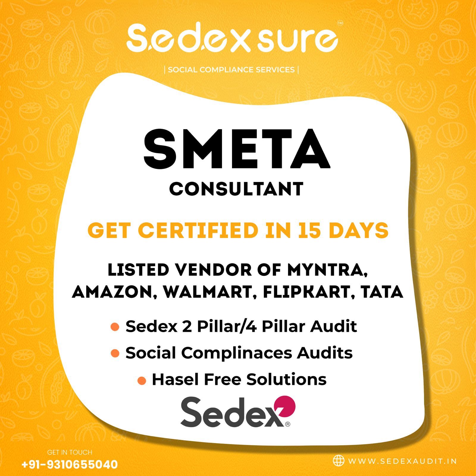SEDEX SMETA Consultancy Services
