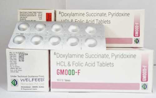 Doxylamine Succinate Pyridoxin Hcl Folic Acid - Drug Type: General Medicines